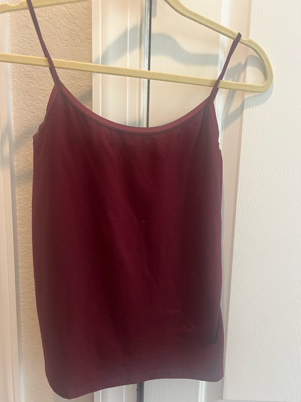 Ann Taylor Burgundy Spaghetti Strap Camisole